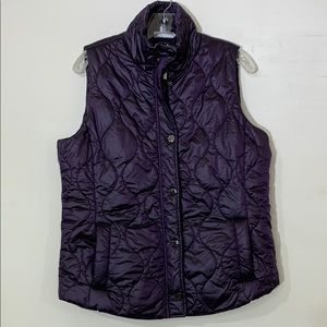 Chico’s puffer vest size 8